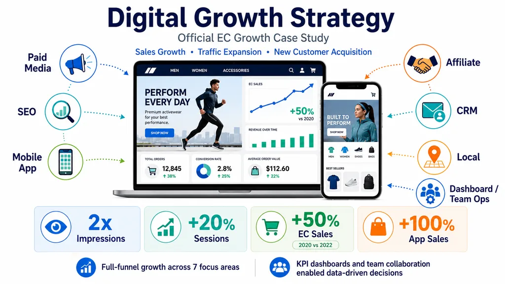 デジタルグロース戦略 プロジェクト概要 (Digital Growth Strategy Project Overview)