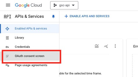 OAuth Consent Screen Settings